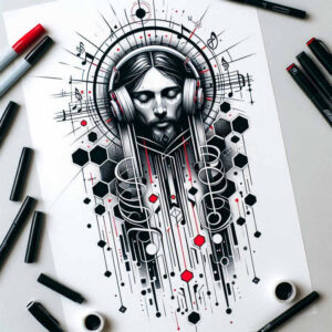 jesus tattoo design ideas high-resolution spiritual light resilience and power
