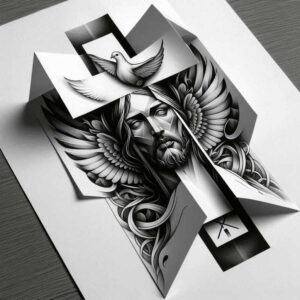 owl-contour-tattoo – tattoo design ideas free ai generated – neotraditional-clear-lines – for-neck – Gallery: owls-inkby-ai