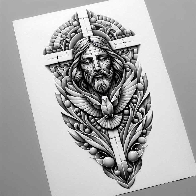 trees tattoo design ideas Surrealism morphic transformation tree symmetry symbol of determination