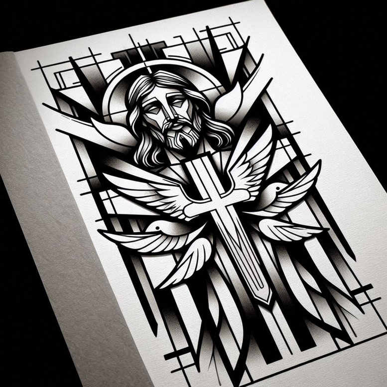 tree-with-organic-lines-surrealism-ethereal-glow-for-spine – tattoo design ideas free ai generated – Gallery: trees-inkby-ai
