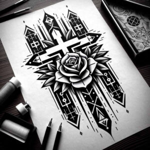 minimalist-wings-tattoo – tattoo design ideas free ai generated – neotraditional-modern-classic – for-full-back – Gallery: wings-inkby-ai
