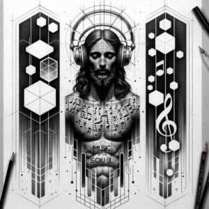 wolves tattoo design ideas Neotraditional sharp edges silent howl for abdomen