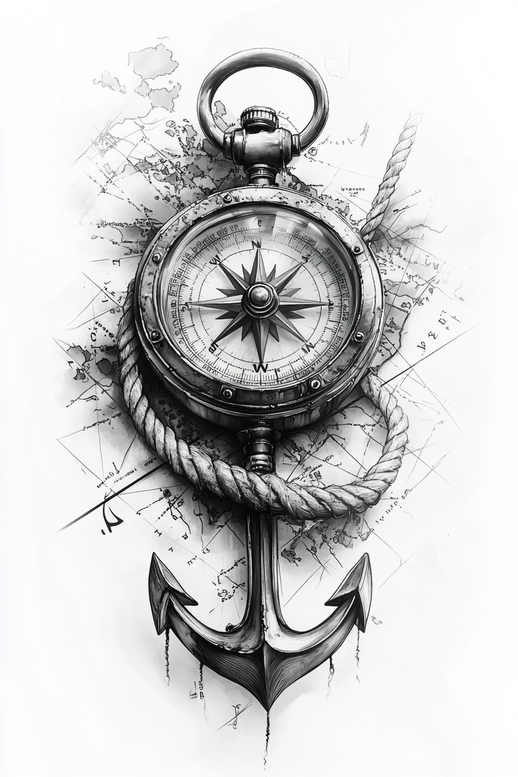 Podróże - Free tattoo design ideas ai genereted - inkby.ai
