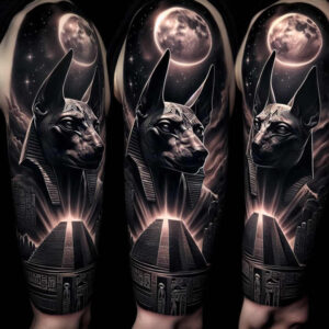 mythical-anubis-clean-background-for-hip – tattoo design ideas free ai generated – Gallery: anubis-inkby-ai