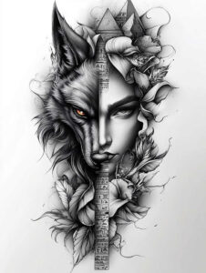 anubis-tattoo-designs-ideas-ai-generated--moody-surrealism-metamorphosis-for-arm