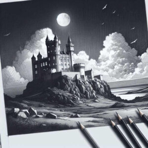 armory-bleeding-crisp-detail – tattoo design ideas free ai generated – Gallery: castles-inkby-ai