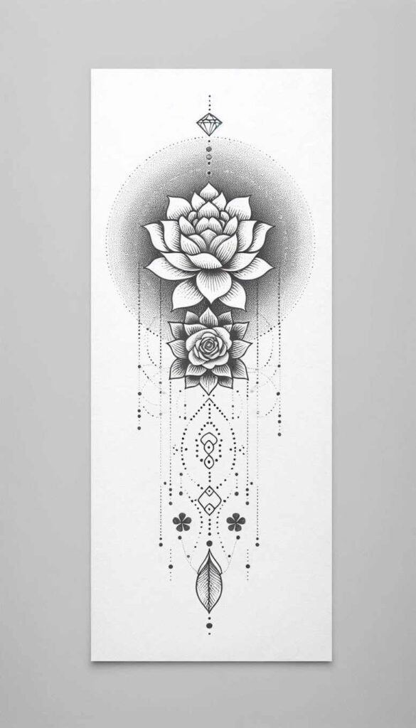 tattoo-bracelet-gentle-for-shoulder-blade – tattoo design ideas free ai generated – Gallery: chains-inkby-ai