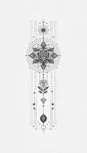 tattoo-necklace-tiny-tattoo-for-side – tattoo design ideas free ai generated – Gallery: chains-inkby-ai