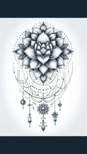 wrist-chain-fine-dot-for-lower-back – tattoo design ideas free ai generated – Gallery: chains-inkby-ai