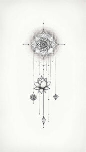chain-and-charm-precise-for-palm – tattoo design ideas free ai generated – Gallery: chains-inkby-ai