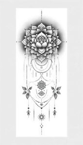 neck-chain-soft-touch-for-ribs – tattoo design ideas free ai generated – Gallery: chains-inkby-ai