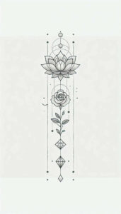chains tattoo design ideas minimal texture linked rings symbolising perseverance