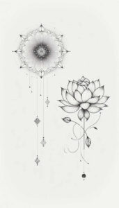chains tattoo design ideas thin line polished finish for inner arm