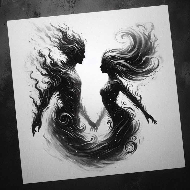 character-photo-realistic-thin-script – tattoo design ideas free ai generated – Gallery: characters-inkby-ai