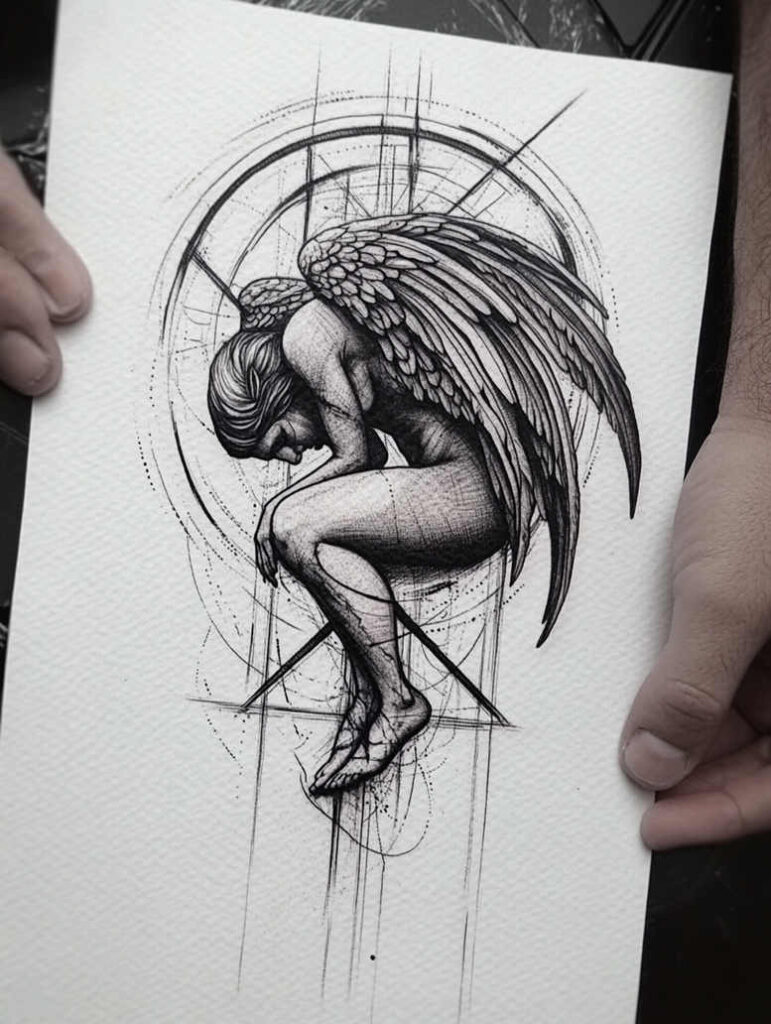 hero-soft-transitions-micro-design – tattoo design ideas free ai generated – Gallery: characters-inkby-ai