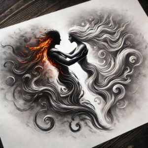 figure-in-motion-natural-tones-subtle – tattoo design ideas free ai generated – Gallery: characters-inkby-ai