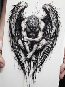 iconic-figure-naturalistic-discreet-mark – tattoo design ideas free ai generated – Gallery: characters-inkby-ai