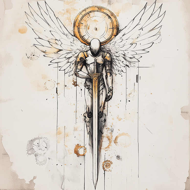 characters tattoo design ideas clean contrast fantasy characters perseverance and power