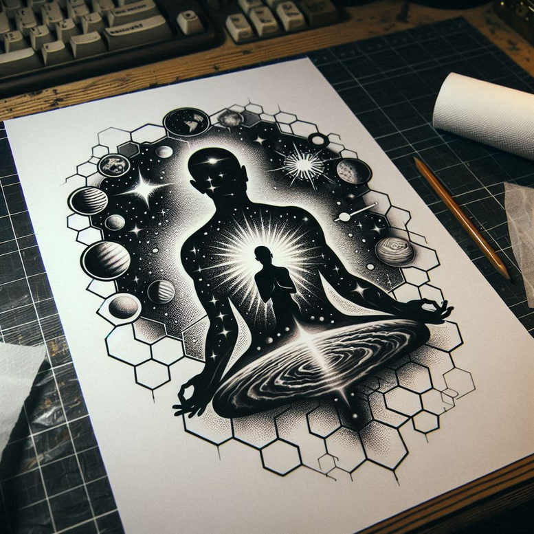 creative-masking – tattoo design ideas free ai generated – stitched – for-neck – Gallery: cover-up-inkby-ai