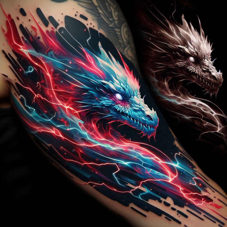 dark-shading – tattoo design ideas free ai generated – evil-spirit – for-hand – Gallery: cover-up-inkby-ai