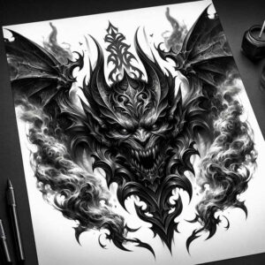 deep-pigment – tattoo design ideas free ai generated – freaky – for-palm – Gallery: cover-up-inkby-ai