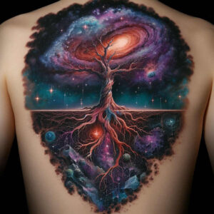 fixing-flaws – tattoo design ideas free ai generated – spectral – for-thigh – Gallery: cover-up-inkby-ai