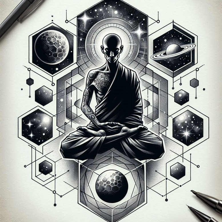 focal-shift – tattoo design ideas free ai generated – witchcraft – for-abdomen – Gallery: cover-up-inkby-ai
