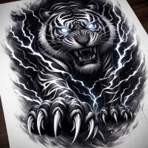 full-coverage – tattoo design ideas free ai generated – midnight – for-biceps – Gallery: cover-up-inkby-ai