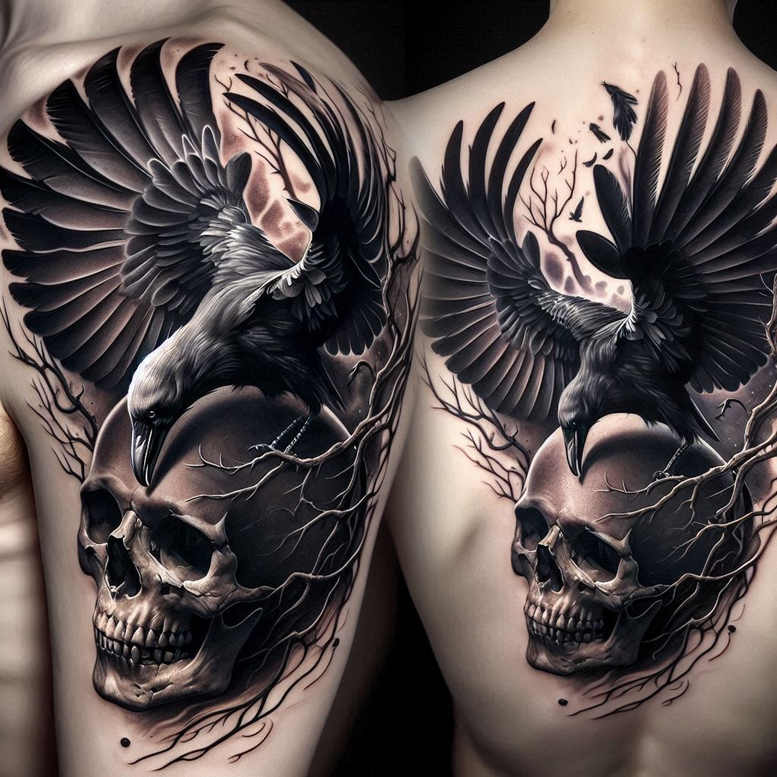 ink-correction – tattoo design ideas free ai generated – mutant – for-back – Gallery: cover-up-inkby-ai