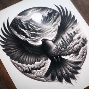 ink-overlay – tattoo design ideas free ai generated – foreboding – for-wrist – Gallery: cover-up-inkby-ai