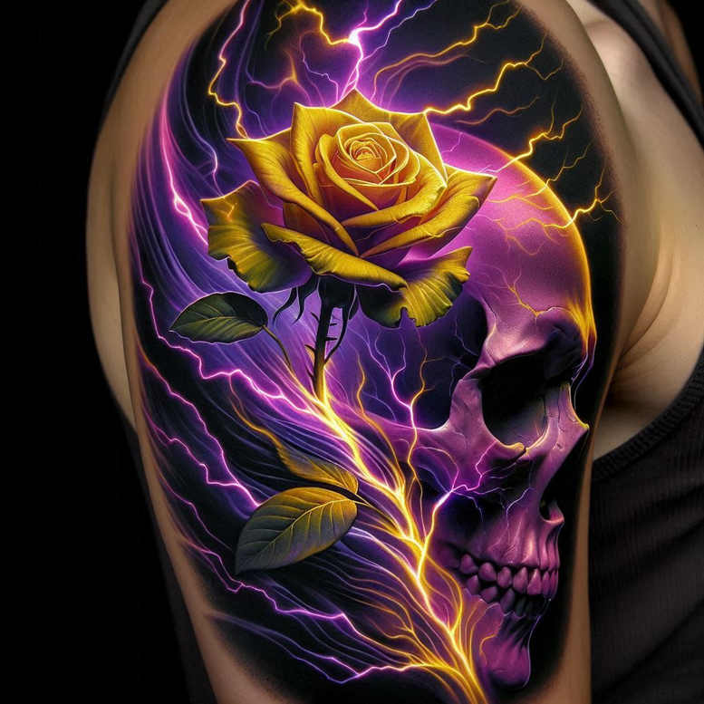 patchwork-cover – tattoo design ideas free ai generated – freaky – for-spine – Gallery: cover-up-inkby-ai