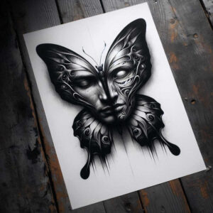 pattern-cover – tattoo design ideas free ai generated – sinister – for-side – Gallery: cover-up-inkby-ai