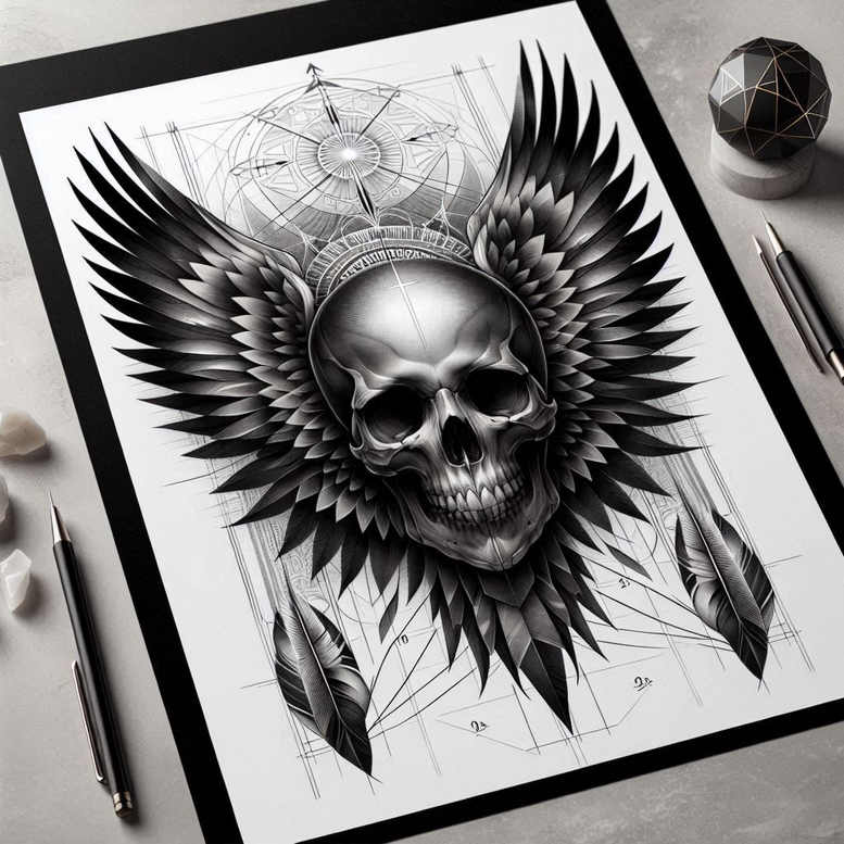 recoloring – tattoo design ideas free ai generated – spectral – for-hip – Gallery: cover-up-inkby-ai