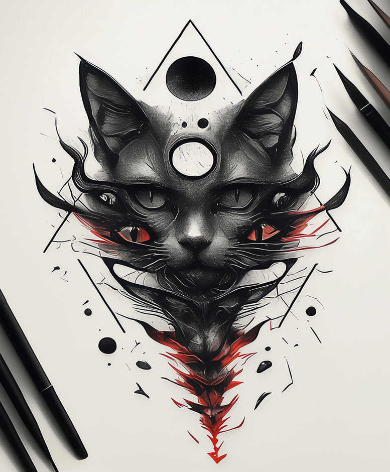 cover-up tattoo design ideas clean contrast abandoned for ankle