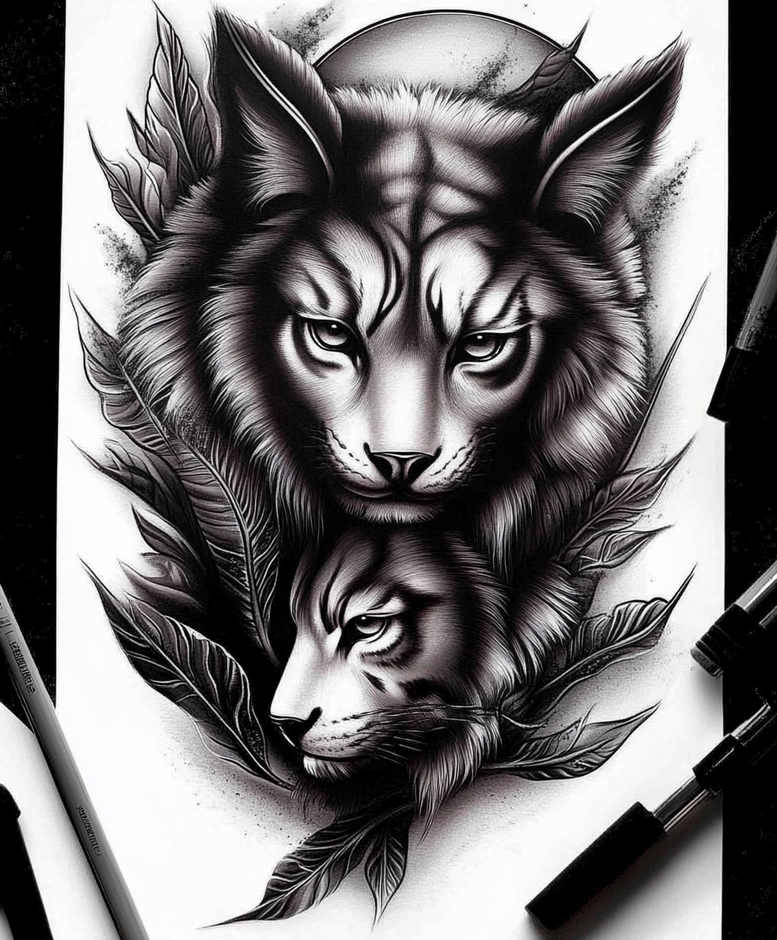 cover-up tattoo design ideas defined outlines ancient curse for upper arm
