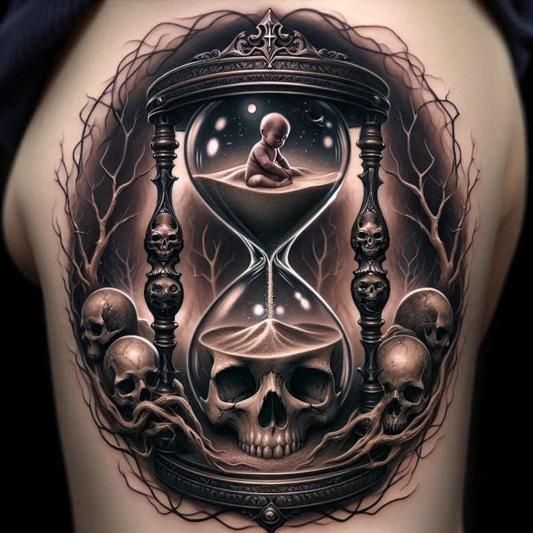 cover-up tattoo design ideas vibrant palette dripping for upper shoulder