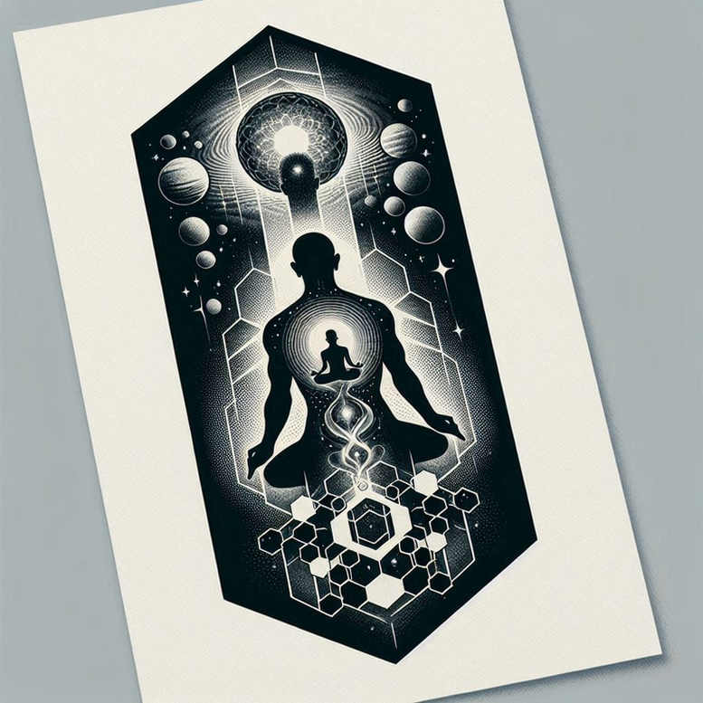 cover-up tattoo design ideas moody foggy strength and power