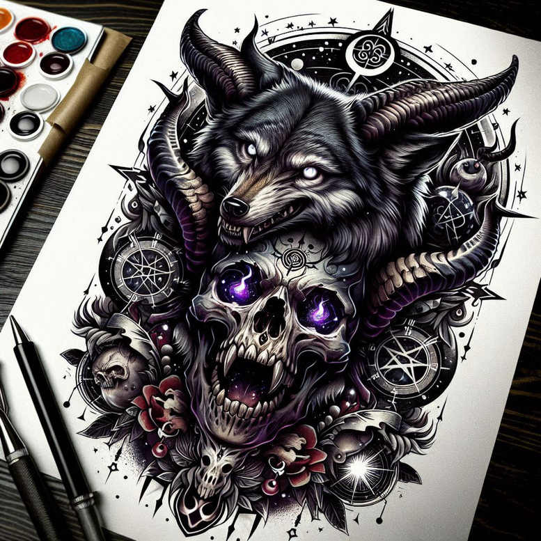cover-up tattoo design ideas decorative elements lurking shows resilience