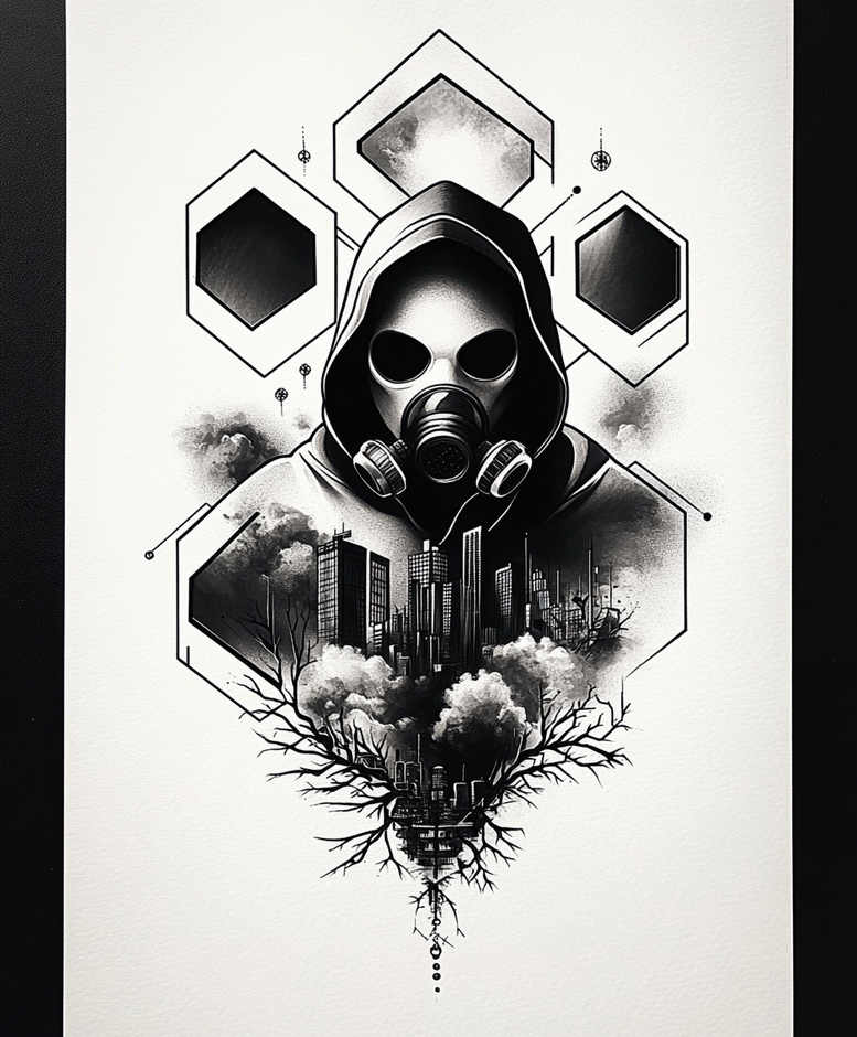 cover-up tattoo design ideas deep-shading spectral for heel