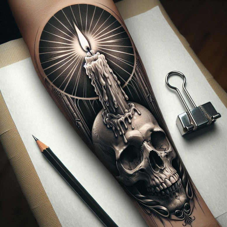 tattoo-renewal – tattoo design ideas free ai generated – whispering – for-biceps – Gallery: cover-up-inkby-ai