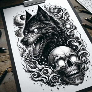 visual-upgrade – tattoo design ideas free ai generated – paranormal – for-ribs – Gallery: cover-up-inkby-ai