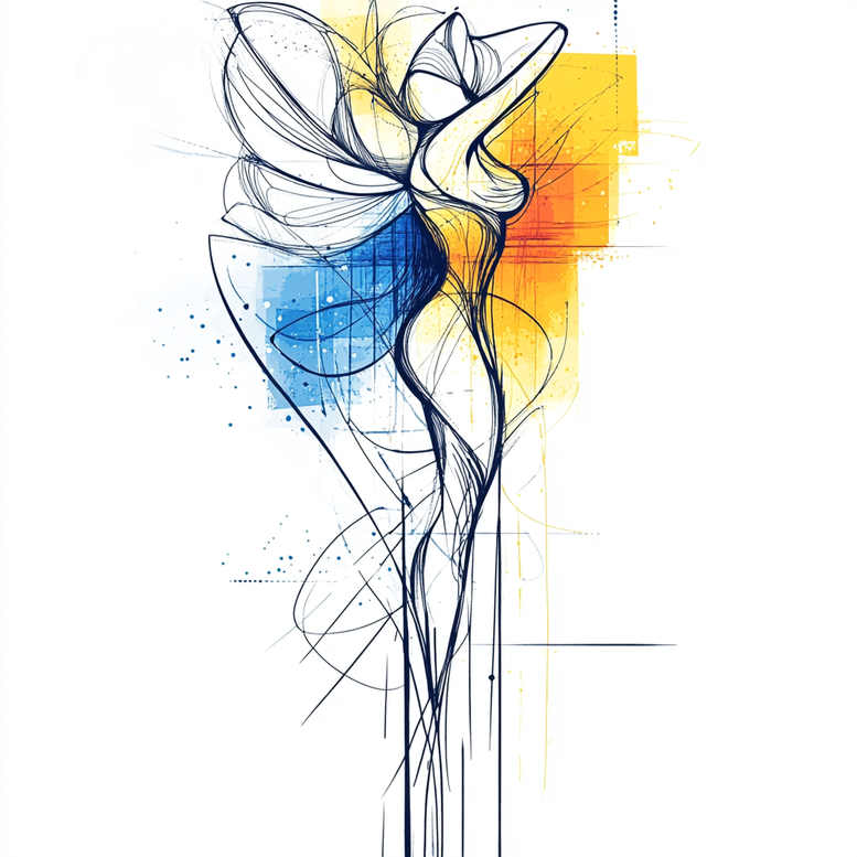 classical-dance – tattoo design ideas free ai generated – realism-precise-anatomy – for-full-back – Gallery: dance-inkby-ai