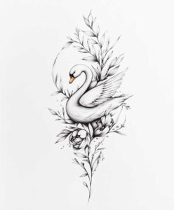 subtle-animal-lines-pristine-for-knee – tattoo design ideas free ai generated – Gallery: delicate-animals-inkby-ai