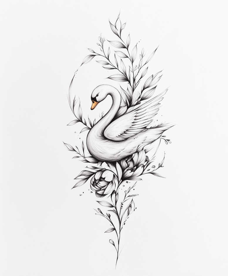 subtle-animal-lines-pristine-for-knee – tattoo design ideas free ai generated – Gallery: delicate-animals-inkby-ai