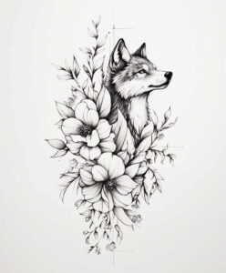 nature-tattoo-design-subtle-shape-for-toe – tattoo design ideas free ai generated – Gallery: delicate-animals-inkby-ai