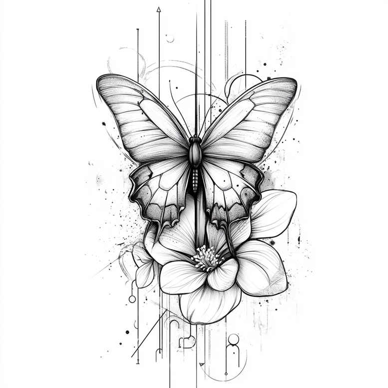 light-animal-tattoo-clear-edge-for-shoulder – tattoo design ideas free ai generated – Gallery: delicate-animals-inkby-ai