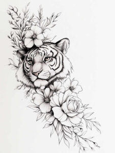 subtle-animal-detail-miniature-for-full-back – tattoo design ideas free ai generated – Gallery: delicate-animals-inkby-ai