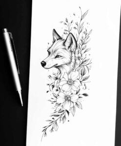 animal-accent-tattoo-subtle-for-heel – tattoo design ideas free ai generated – Gallery: delicate-animals-inkby-ai