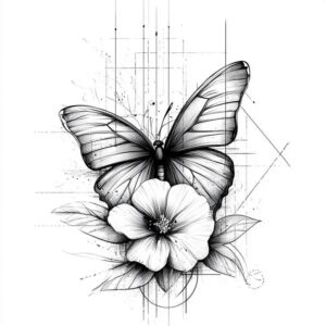 soft-animal-composition-single-dot-for-upper-arm – tattoo design ideas free ai generated – Gallery: delicate-animals-inkby-ai