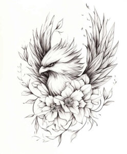 animal-symbol-tattoo-soft-touch-for-upper-arm – tattoo design ideas free ai generated – Gallery: delicate-animals-inkby-ai